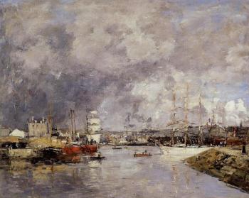 尤金 佈丹 The Port of Dieppe 尤金 佈丹 The Port of Dieppe
